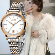 Load image into Gallery viewer, SUNKTA Rose Gold Watch Women Watches Stainless Steel Ladies Women's Watch Women 2020 Luxury Fashion Relogio Feminino+Bracelet