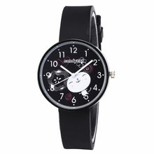 Load image into Gallery viewer, 20cm Lovely Owl Watch Quartz Black Women's Watches 2020 Elastic Band Students Sports Watches Dress Bracelet Watch Wristwatch