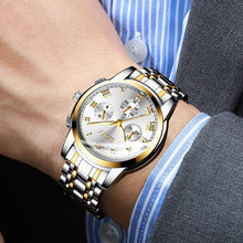Load image into Gallery viewer, Mens Watches Luxury Brand Roma Num classics Design Men Sports Watches Waterproof Full Steel Quartz Men's Watch Relogio Masculino