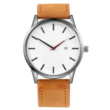 Load image into Gallery viewer, Men's Watches Fashion Leather Quartz Watch Men Casual Sports Male erkek kol saati Wristwatch Montre Hombre Relogio Masculino