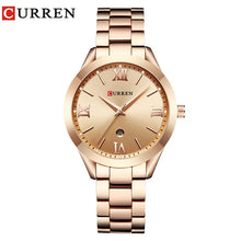 Load image into Gallery viewer, CURREN Gold Watch Women Watches Ladies 9007 Steel Women's Bracelet Watches Female Clock Relogio Feminino Montre Femme