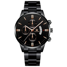 Load image into Gallery viewer, Fashion Business Watches Luxury Men'S Stainless Steel Male Quartz Watch Man Wristwatch Military Sport Clock Relogio Masculino