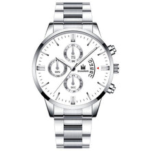 Load image into Gallery viewer, Fashion Business Watches Luxury Men'S Stainless Steel Male Quartz Watch Man Wristwatch Military Sport Clock Relogio Masculino