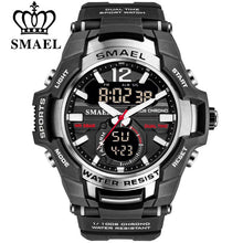 Load image into Gallery viewer, SMAEL 2020 Men Watches Fashion Sport Super Cool Quartz LED Digital Watch 50M Waterproof Wristwatch Men's Clock Relogio Masculino