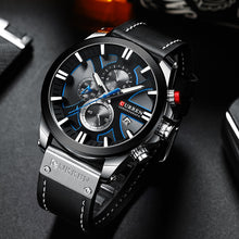 Load image into Gallery viewer, New CURREN Men Watches Fashion Quartz Wrist Watches Men's Military Waterproof Sports Watch Male Date Clock Relogio Masculino
