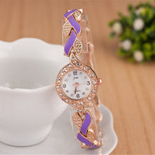 Load image into Gallery viewer, 2019 New Brand JW Bracelet Watches Women Luxury Crystal Dress Wristwatches Clock Women's Fashion Casual Quartz Watch reloj mujer