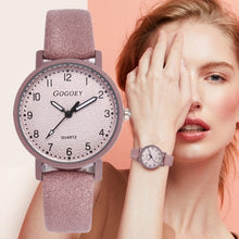 Load image into Gallery viewer, Brand Women's Watches Fashion Leather Wrist Watch Women Watches Ladies Watch Clock Mujer Bayan Kol Saati Montre Feminino Hot