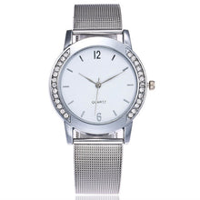 Load image into Gallery viewer, Relojes de lujo para Mujer, Reloj de cristal de acero de oro, Reloj de moda para Mujer, relojes para Mujer