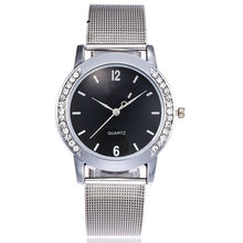 Load image into Gallery viewer, Relojes de lujo para Mujer, Reloj de cristal de acero de oro, Reloj de moda para Mujer, relojes para Mujer
