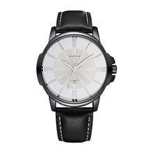 Load image into Gallery viewer, Mens Watches Top Brand Luxury Blue Glass Watch Men Watch Waterproof Leather Roman Men's Watch Male Clock Relojes Saat 2019 New