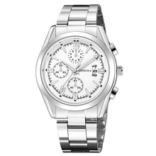Load image into Gallery viewer, Drop Shipping Men's Stainless Steel Quartz Analog Date Wrist Watch Sport Watches Gifts Erkek Saat Relogio