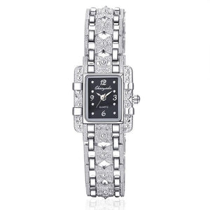 Luxury Brand Fashion Silver Special Style Watch Women's Watches Bracelet Watch Full Steel Watch Clock montre homme reloj mujer