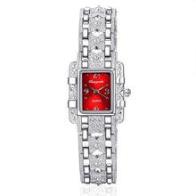 Load image into Gallery viewer, Luxury Brand Fashion Silver Special Style Watch Women&#39;s Watches Bracelet Watch Full Steel Watch Clock montre homme reloj mujer
