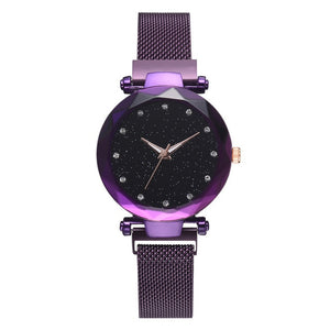 Luxury Women's Watches Starry Sky Rose Gold Magnetic Watch Women Watches Diamond Ladies Watch reloj mujer relogio feminino