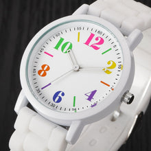 Load image into Gallery viewer, Women Watch Fashion Silicone Young Girl Quartz Watch For Women Reloj Mujer Women&#39;s Ladies Watch relogio feminino reloj mujer
