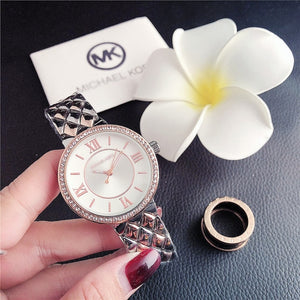 2020 New Diamond Gold Women's Watches Fashion Simple Ladies Watch Quartz Wrist Watch Women Stainless Steel Strap Female Clock