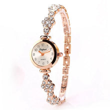 Load image into Gallery viewer, LVPAI Women Watches Ladies Rose Gold Plated Women&#39;s Elegant Bracelet Quartz Watch Fashion Ladies Dress Watches Relogio Feminino
