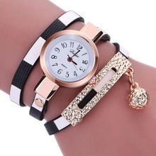 Load image into Gallery viewer, Top Brand Luxury Quartz Watch New Eye Gemstone women&#39;s watches PU Leather Bracelet Watch Casual Women Quartz Wrist Watch Clock 8
