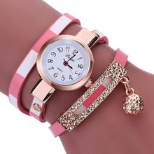 Load image into Gallery viewer, Top Brand Luxury Quartz Watch New Eye Gemstone women&#39;s watches PU Leather Bracelet Watch Casual Women Quartz Wrist Watch Clock 8

