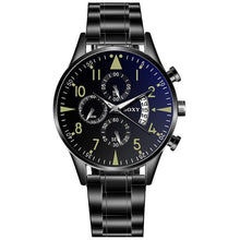 Load image into Gallery viewer, Quartz Wristwatch Luminous SOXY Men&#39;s Watches Classic Calendar Mens Business Steel Watch relogio masculino Popular saati hours
