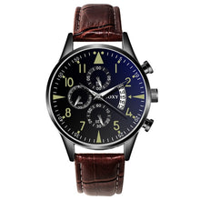 Load image into Gallery viewer, Quartz Wristwatch Luminous SOXY Men&#39;s Watches Classic Calendar Mens Business Steel Watch relogio masculino Popular saati hours
