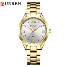 Load image into Gallery viewer, CURREN Gold Watch Women Watches Ladies 9007 Steel Women&#39;s Bracelet Watches Female Clock Relogio Feminino Montre Femme
