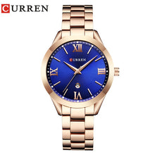 Load image into Gallery viewer, CURREN Gold Watch Women Watches Ladies 9007 Steel Women&#39;s Bracelet Watches Female Clock Relogio Feminino Montre Femme
