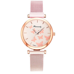 5PCS Watch With Bracelet Luxury Women's Wristwatch Fashion Bangle Ladies Dress Wrist Watch Elegante Clock Gift Relogio