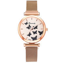 Load image into Gallery viewer, 5PCS Watch With Bracelet Luxury Women&#39;s Wristwatch Fashion Bangle Ladies Dress Wrist Watch Elegante Clock Gift Relogio
