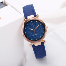 Load image into Gallery viewer, 8 Colors Quartz Watch Women Fashion New Trend Korean Rhinestone Rose Gold Version Of The Quartz наручные часы Female Belt Watch
