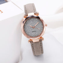 Load image into Gallery viewer, 8 Colors Quartz Watch Women Fashion New Trend Korean Rhinestone Rose Gold Version Of The Quartz наручные часы Female Belt Watch
