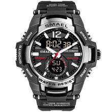 Load image into Gallery viewer, SMAEL 2020 Men Watches Fashion Sport Super Cool Quartz LED Digital Watch 50M Waterproof Wristwatch Men&#39;s Clock Relogio Masculino
