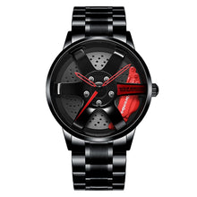 Load image into Gallery viewer, NEKTOM Men Wheel Watch Classic Fashion Waterproof Sport Watch Men&#39;s Quartz Mesh With Rim Hub Watch Run Quartz Men Quartz Watch
