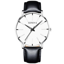 Load image into Gallery viewer, 2020 Minimalist Men&#39;s Fashion Ultra Thin Watches Simple Men Business Stainless Steel Mesh Belt Quartz Watch Relogio Masculino
