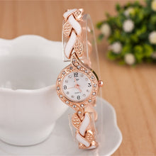 Load image into Gallery viewer, 2019 New Brand JW Bracelet Watches Women Luxury Crystal Dress Wristwatches Clock Women&#39;s Fashion Casual Quartz Watch reloj mujer
