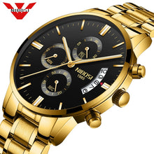 Load image into Gallery viewer, NIBOSI Relogio Masculino Men Watches Luxury Famous Top Brand Men&#39;s Fashion Casual Dress Watch Military Quartz Wristwatches Saat
