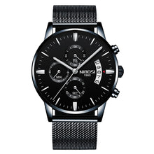 Load image into Gallery viewer, NIBOSI Relogio Masculino Men Watches Luxury Famous Top Brand Men&#39;s Fashion Casual Dress Watch Military Quartz Wristwatches Saat
