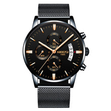 Load image into Gallery viewer, NIBOSI Relogio Masculino Men Watches Luxury Famous Top Brand Men&#39;s Fashion Casual Dress Watch Military Quartz Wristwatches Saat
