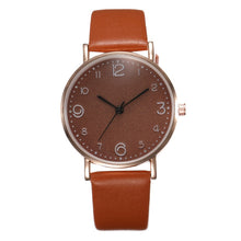 Load image into Gallery viewer, Reloj de pulsera de cuarzo analógico de lujo para Mujer de moda de estilo superior, Reloj dorado para Mujer, Reloj negro para Mujer
