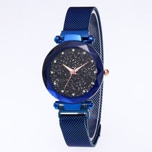 Load image into Gallery viewer, Reloj Mujer Luxury Starry Sky Women Watches Gold Magnetic Mesh Belt Band Watch Women&#39;s Fashion Dress Wristwatch Zegarek Damski
