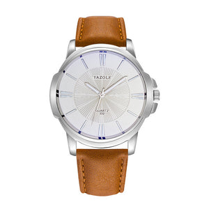 Mens Watches Top Brand Luxury Blue Glass Watch Men Watch Waterproof Leather Roman Men's Watch Male Clock Relojes Saat 2019 New