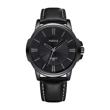 Load image into Gallery viewer, Mens Watches Top Brand Luxury Blue Glass Watch Men Watch Waterproof Leather Roman Men&#39;s Watch Male Clock Relojes Saat 2019 New
