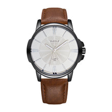 Load image into Gallery viewer, Mens Watches Top Brand Luxury Blue Glass Watch Men Watch Waterproof Leather Roman Men&#39;s Watch Male Clock Relojes Saat 2019 New
