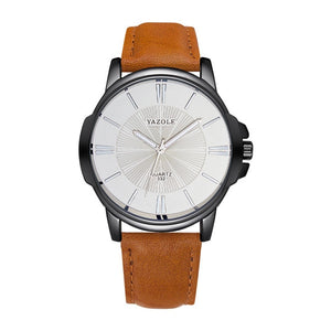Mens Watches Top Brand Luxury Blue Glass Watch Men Watch Waterproof Leather Roman Men's Watch Male Clock Relojes Saat 2019 New