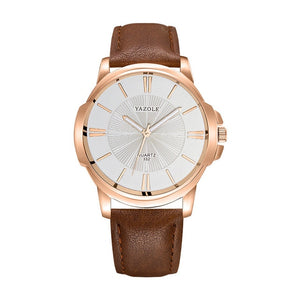 Mens Watches Top Brand Luxury Blue Glass Watch Men Watch Waterproof Leather Roman Men's Watch Male Clock Relojes Saat 2019 New