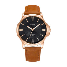 Load image into Gallery viewer, Mens Watches Top Brand Luxury Blue Glass Watch Men Watch Waterproof Leather Roman Men&#39;s Watch Male Clock Relojes Saat 2019 New
