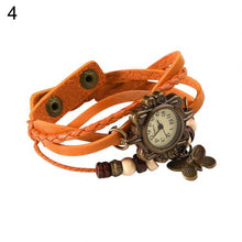 Load image into Gallery viewer, Retro Women&#39;s Trendy Bracelet Watch Mori Women&#39;s Watch Butterfly Decoration Quartz Ladies Bracelet Watches relojes para mujer
